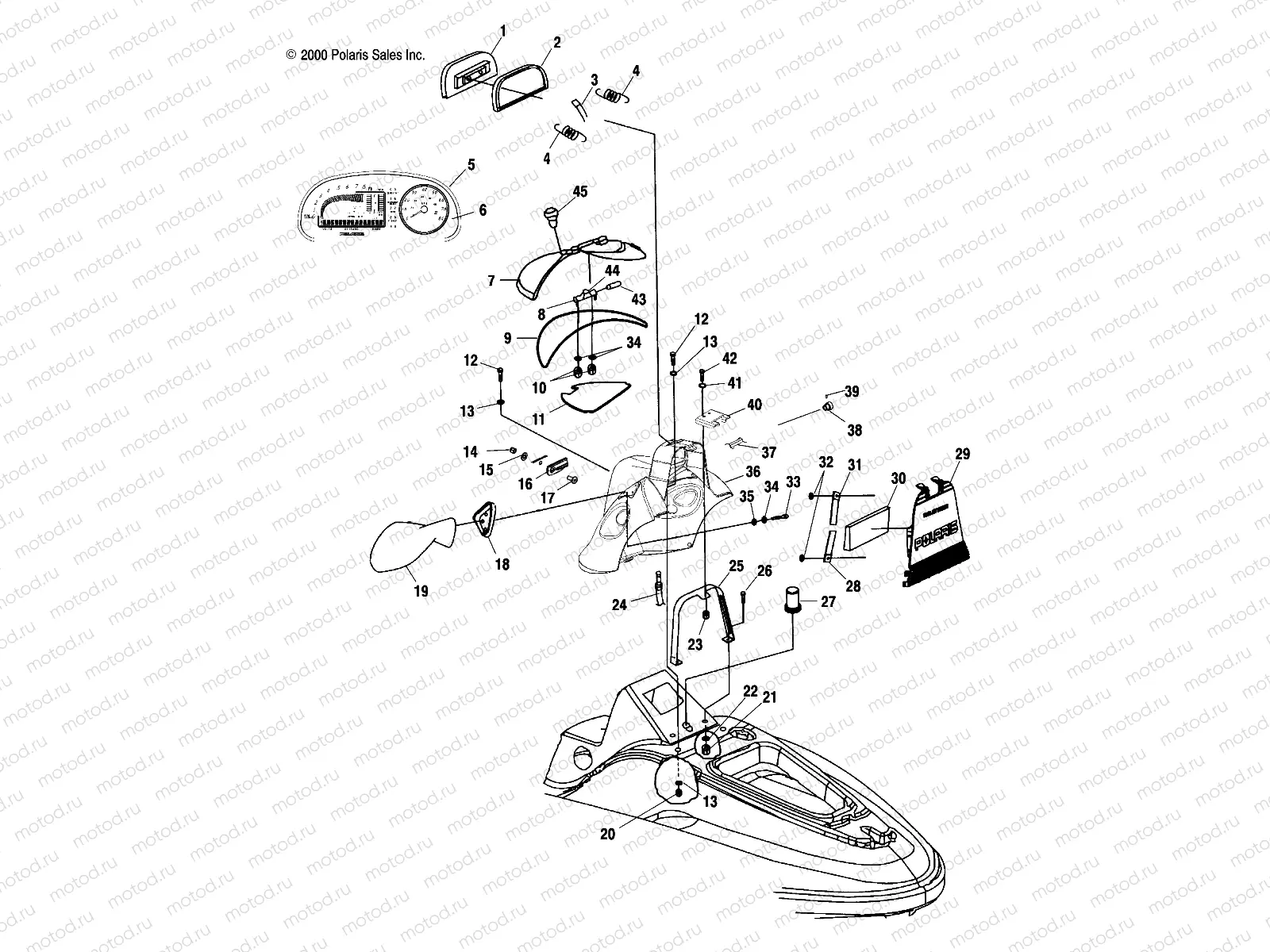 SHROUD - W015199D (4964836483A003) | SHROUD - W015199D (4964836483A003)