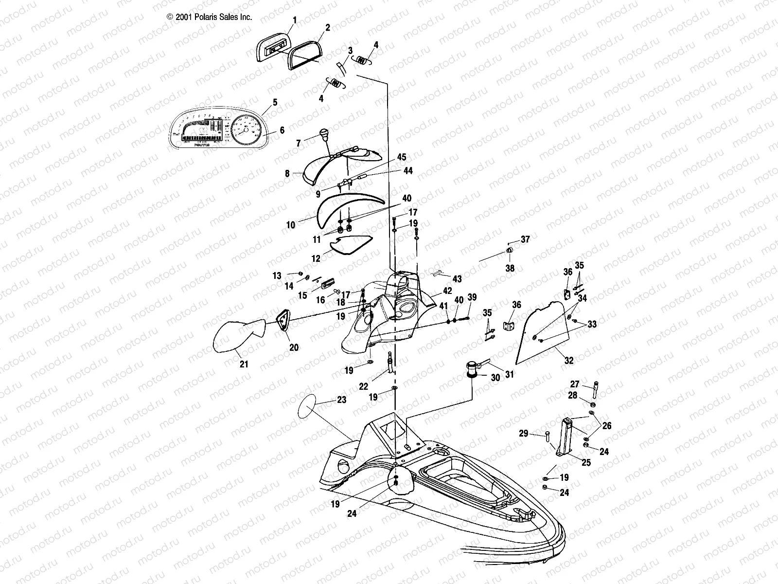 SHROUD - W025197D/W025197I (4971297129A03) | SHROUD - W025197D/W025197I (4971297129A03)