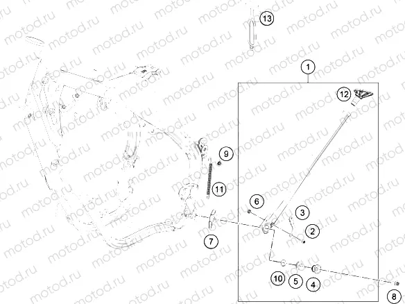 SIDE / CENTER STAND|Frame|03