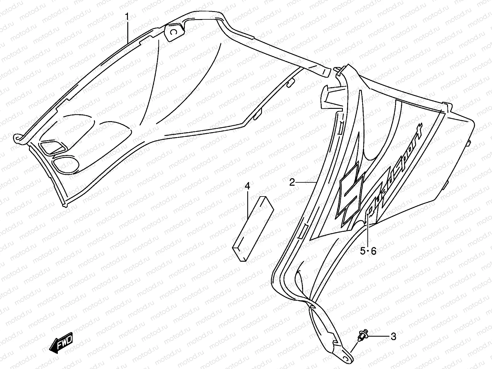 SIDE COVER (MODEL K4)