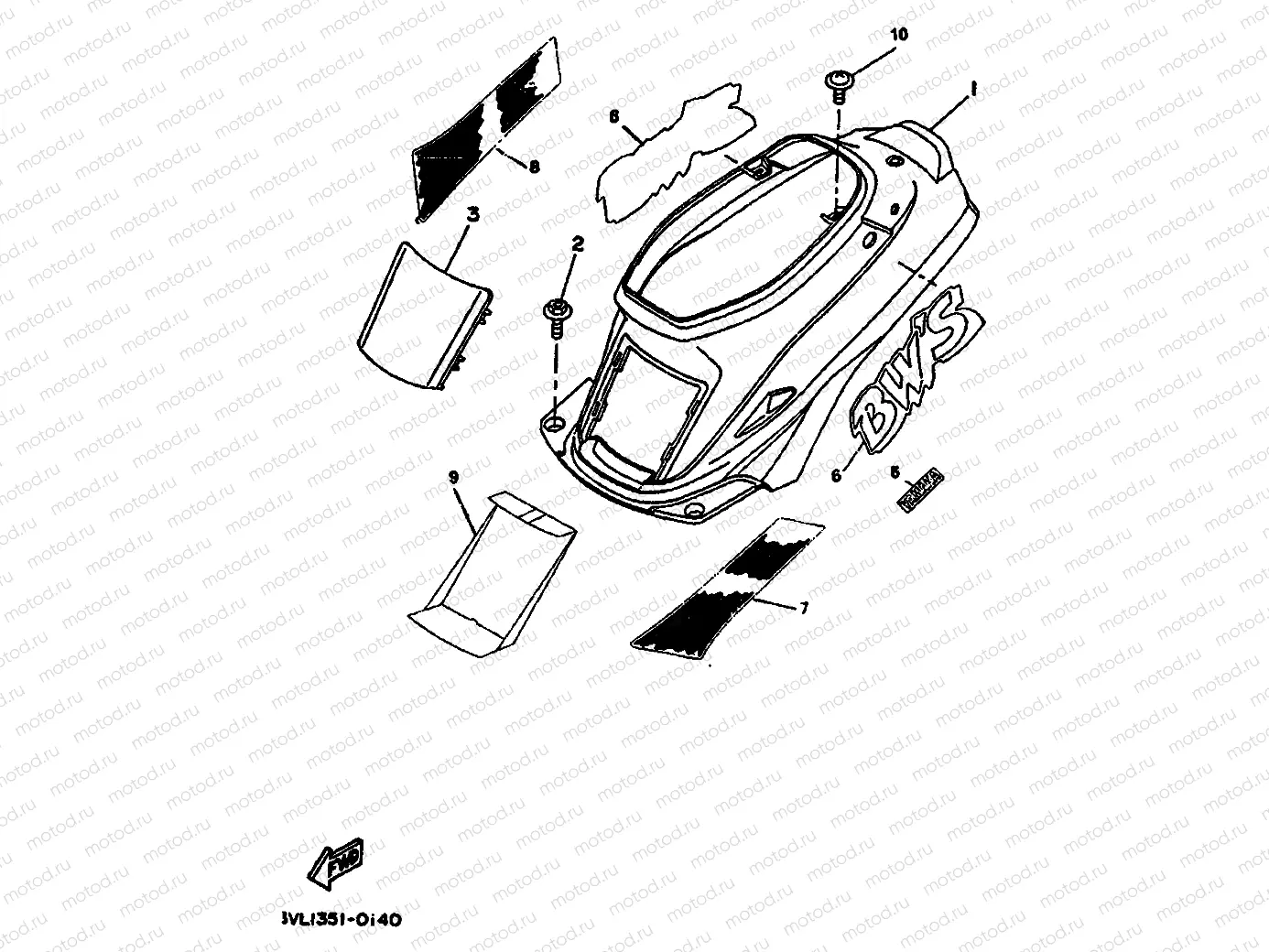 SIDE COVER & OIL TANK