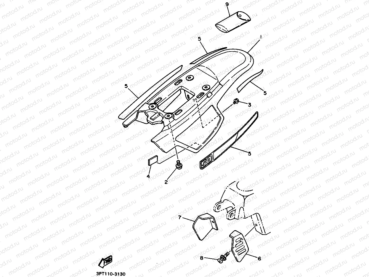 SIDE COVER & OIL TANK