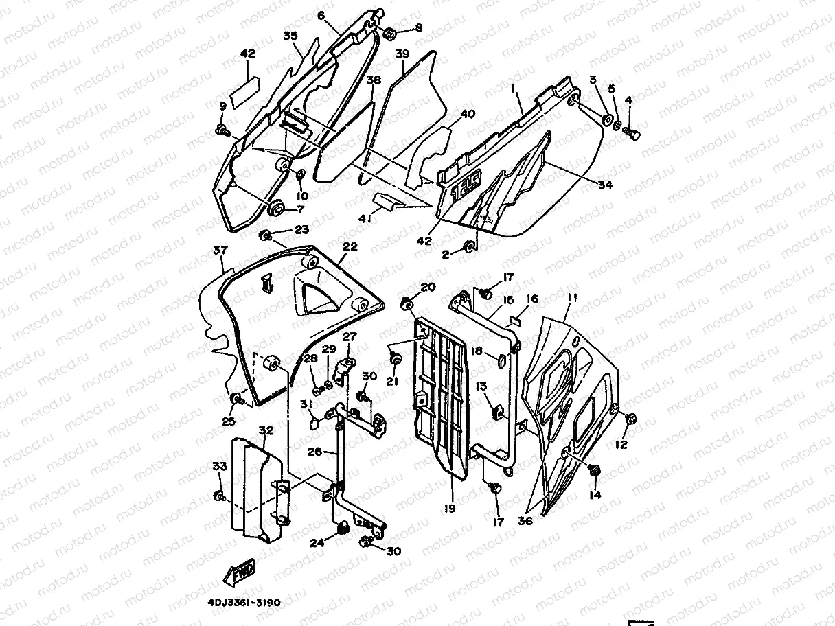 SIDE COVER & OIL TANK