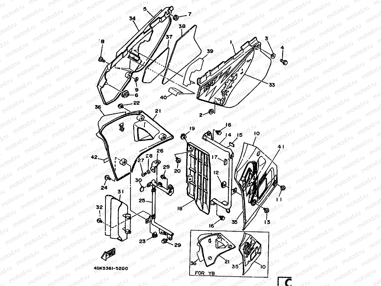 SIDE COVER & OIL TANK