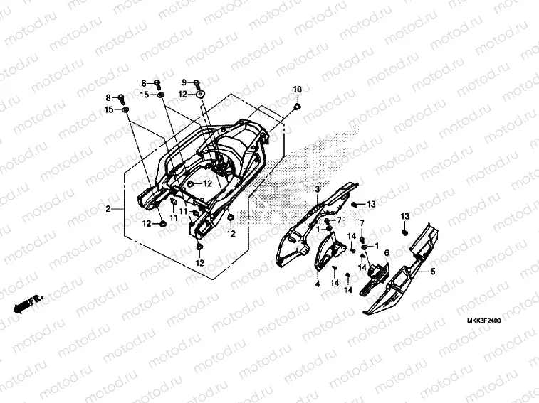 SIDE COVER / REAR CARRIER