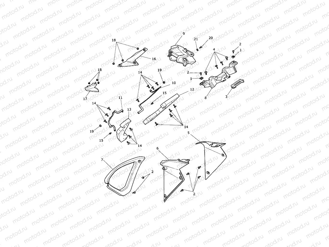 Side Fairing Infills