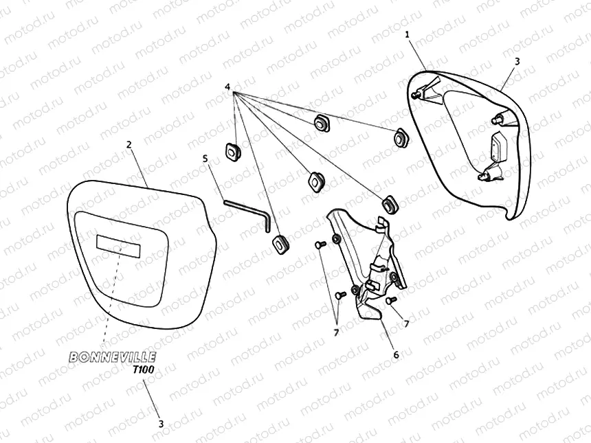 Side Fairing Panels