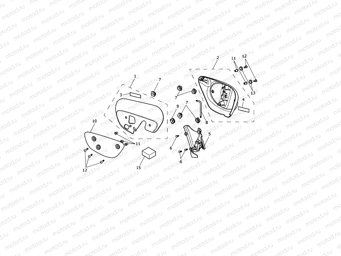 Side Fairing Panels 914448