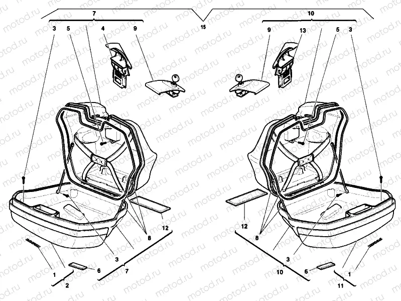 SIDE PANNIERS » ACCESSORIES