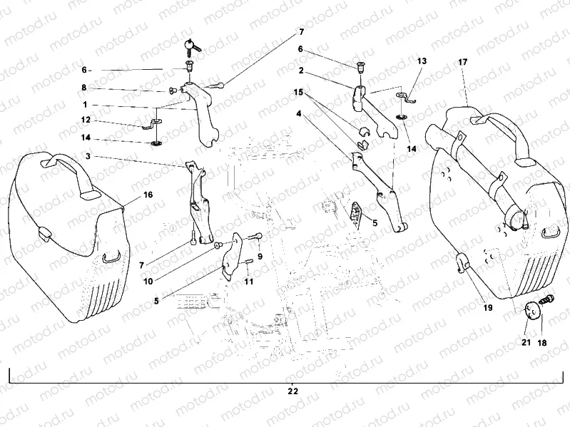 SIDE PANNIERS » ACCESSORIES