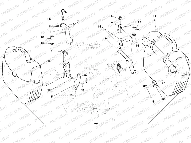 SIDE PANNIERS » ACCESSORIES