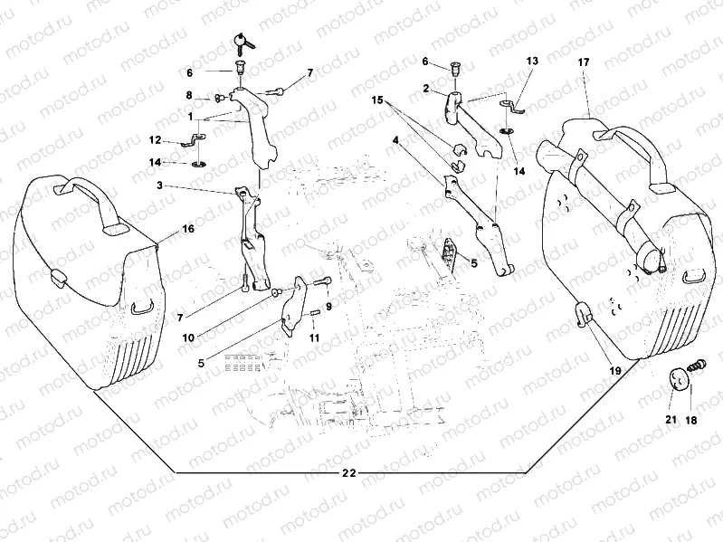 SIDE PANNIERS » ACCESSORIES