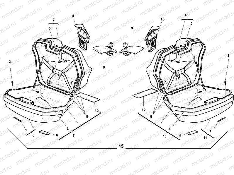 SIDE PANNIERS » ACCESSORIES
