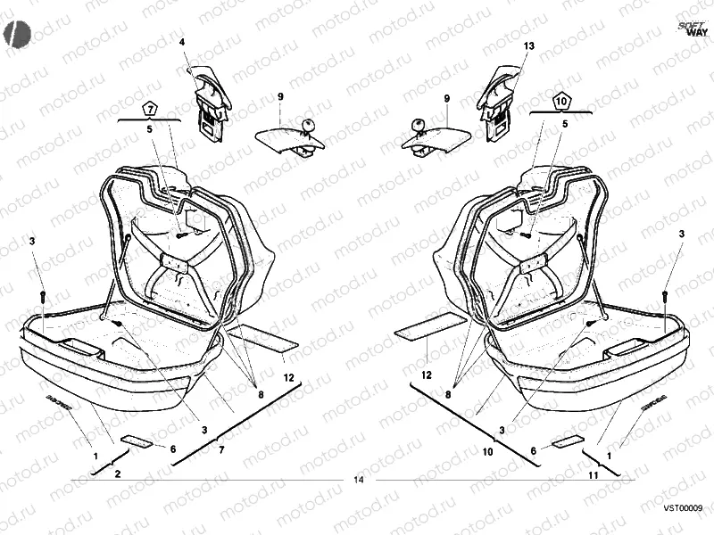 SIDE PANNIERS » ACCESSORIES