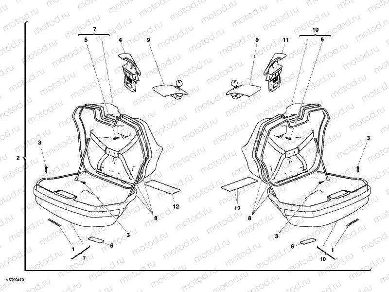SIDE PANNIERS » ACCESSORIES