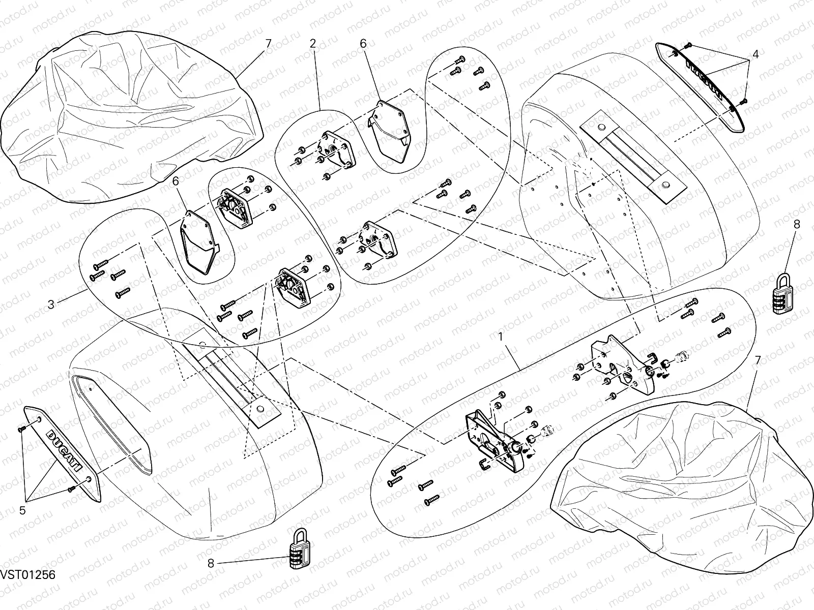 SIDE PANNIERS (ACCESSORIES) [MOD:HY939STR]