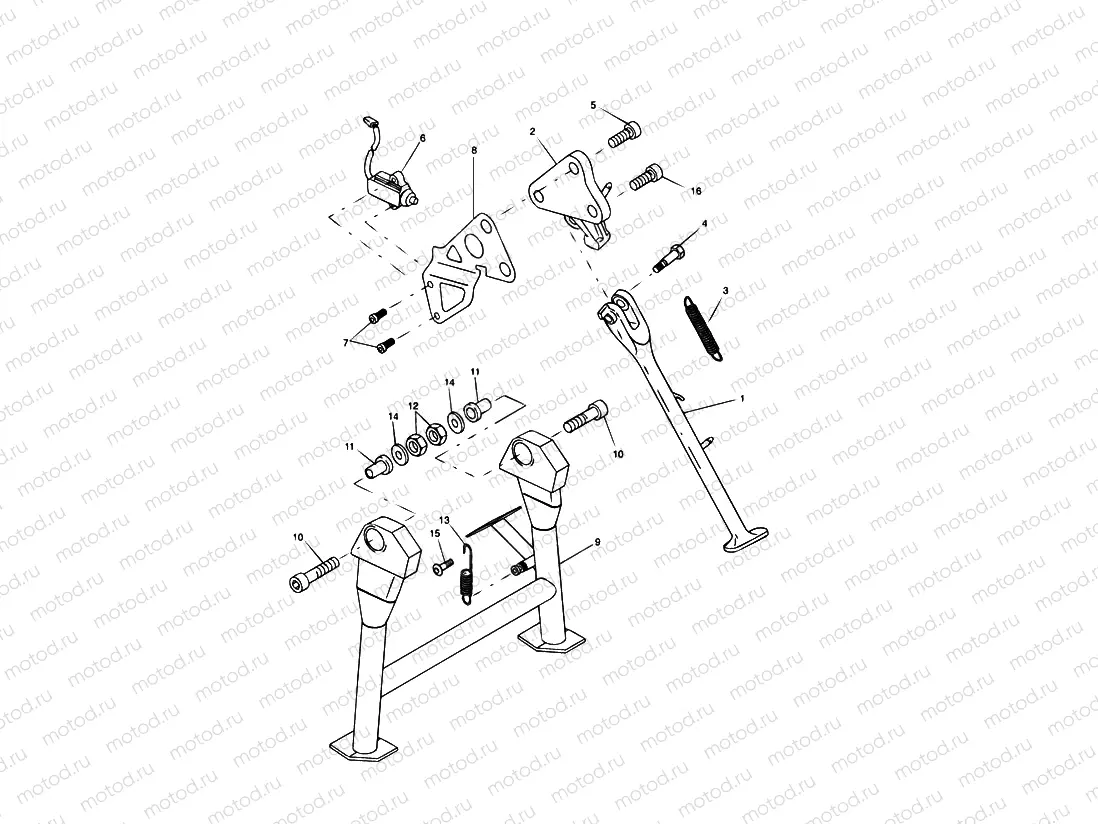Side Stand & Centrestand