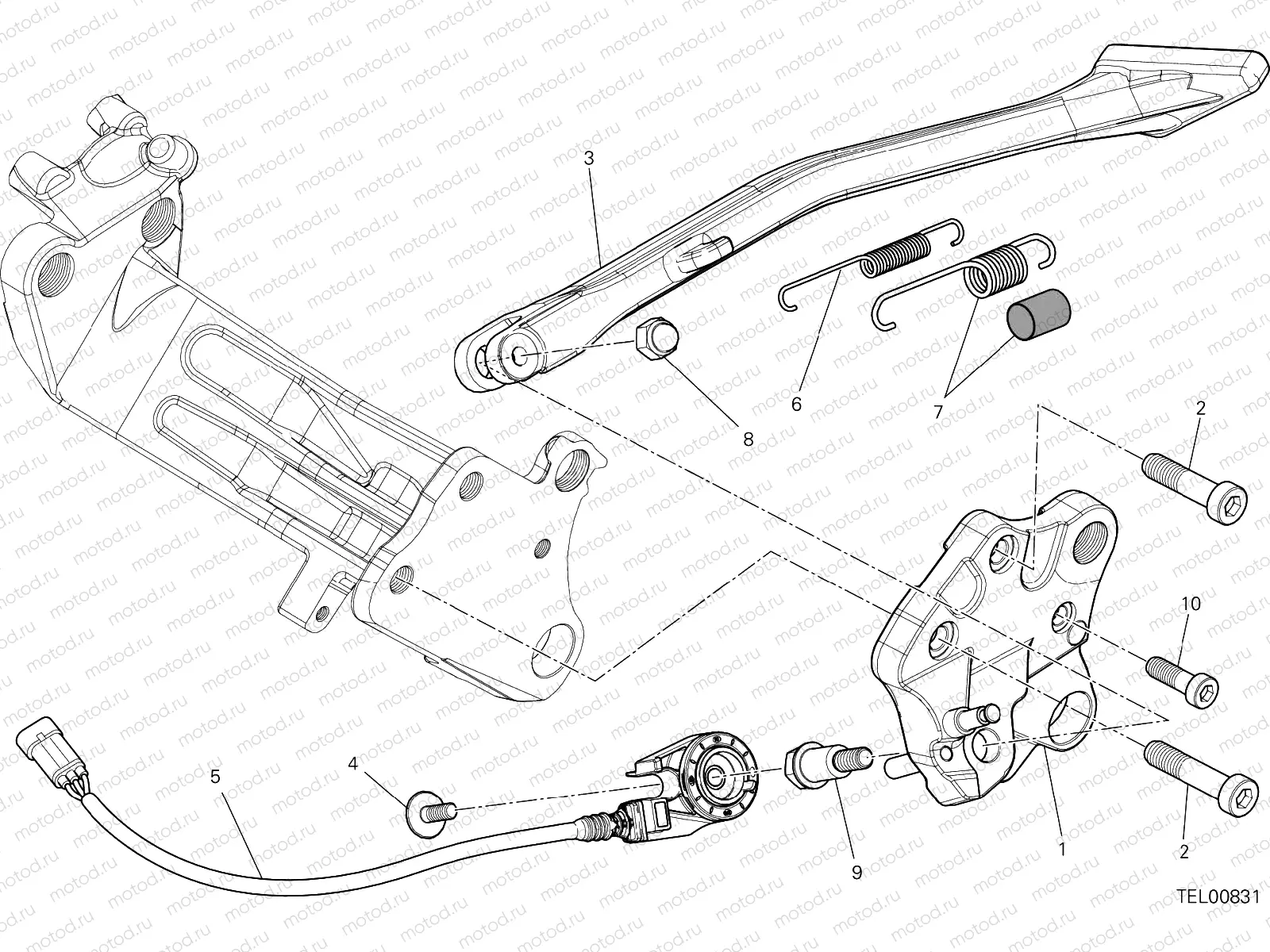 SIDE STAND [MOD:DVL]