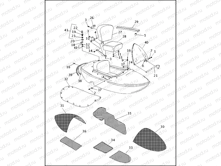 SIDECAR BODY - TLE & RLE