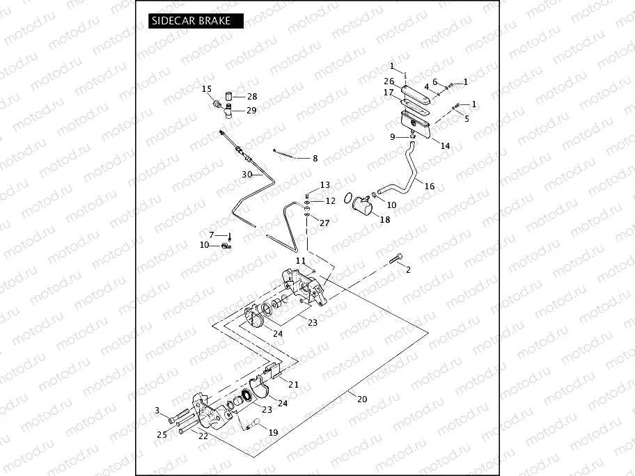 SIDECAR BRAKE