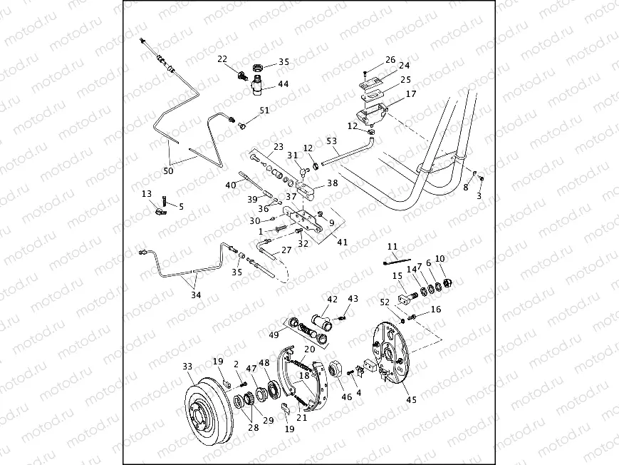 SIDECAR BRAKE - TLE & RLE (2 OF 2)