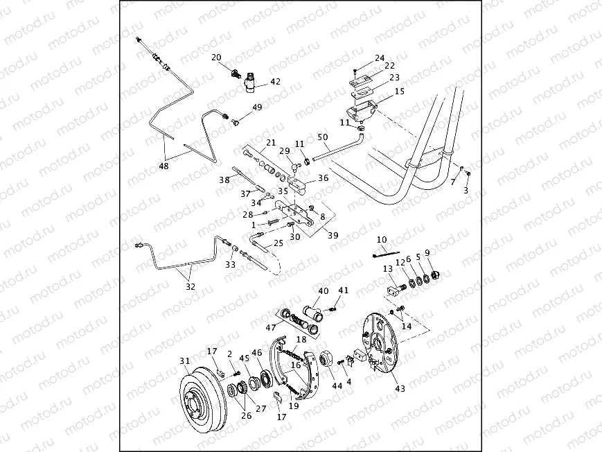 SIDECAR BRAKE - TLE & RLE