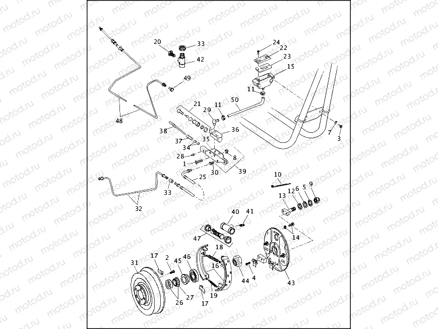 SIDECAR BRAKE - TLE & RLE