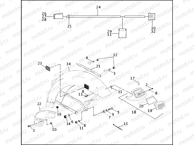 SIDECAR FENDER