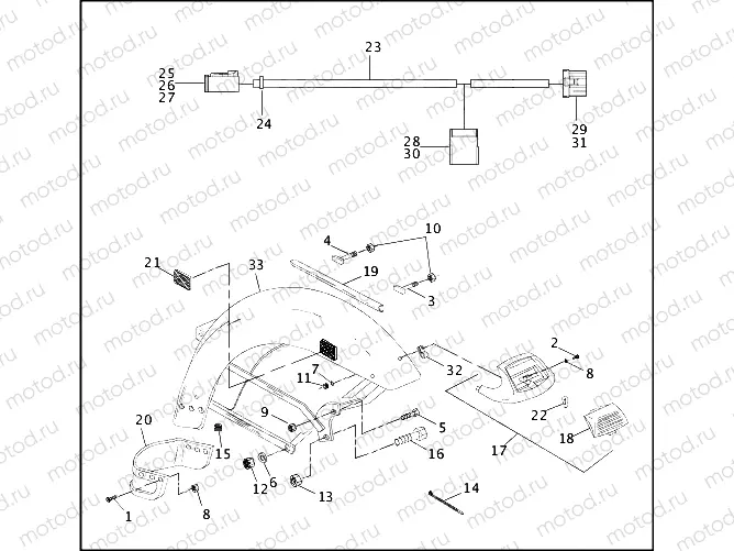 SIDECAR FENDER