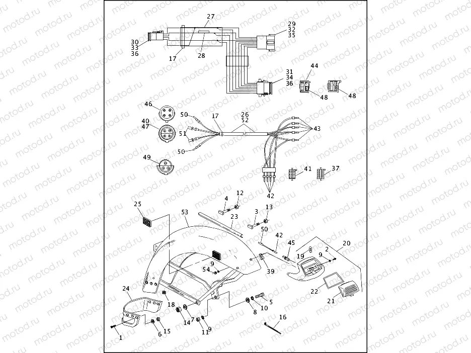 SIDECAR FENDER - TLE & RLE (2 OF 2)