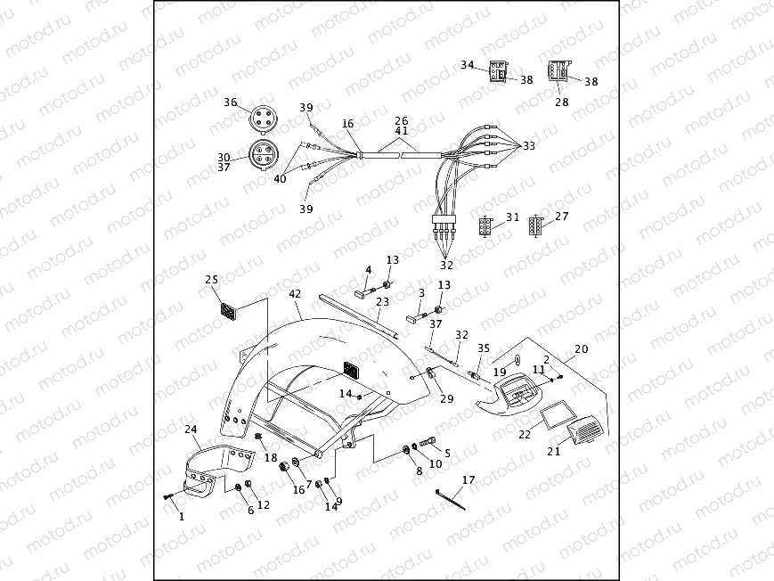 SIDECAR FENDER - TLE & RLE
