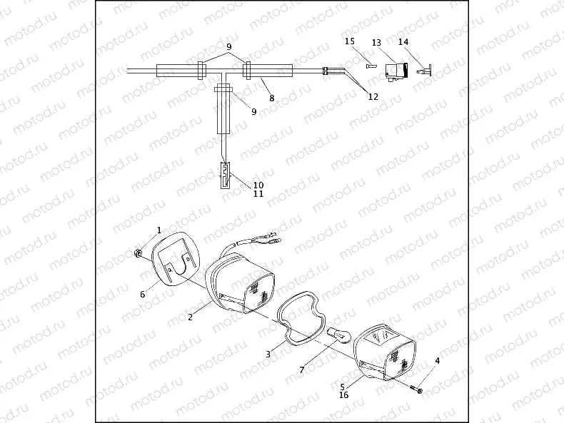 SIDECAR TAIL LAMP