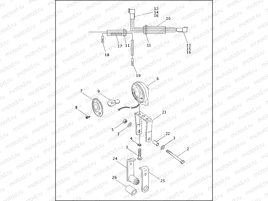 SIDECAR TURN SIGNAL - TLE & RLE