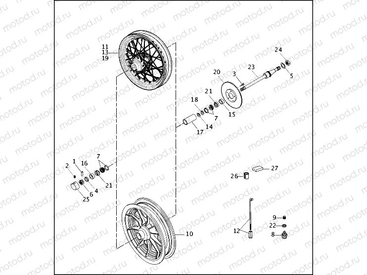 SIDECAR WHEEL