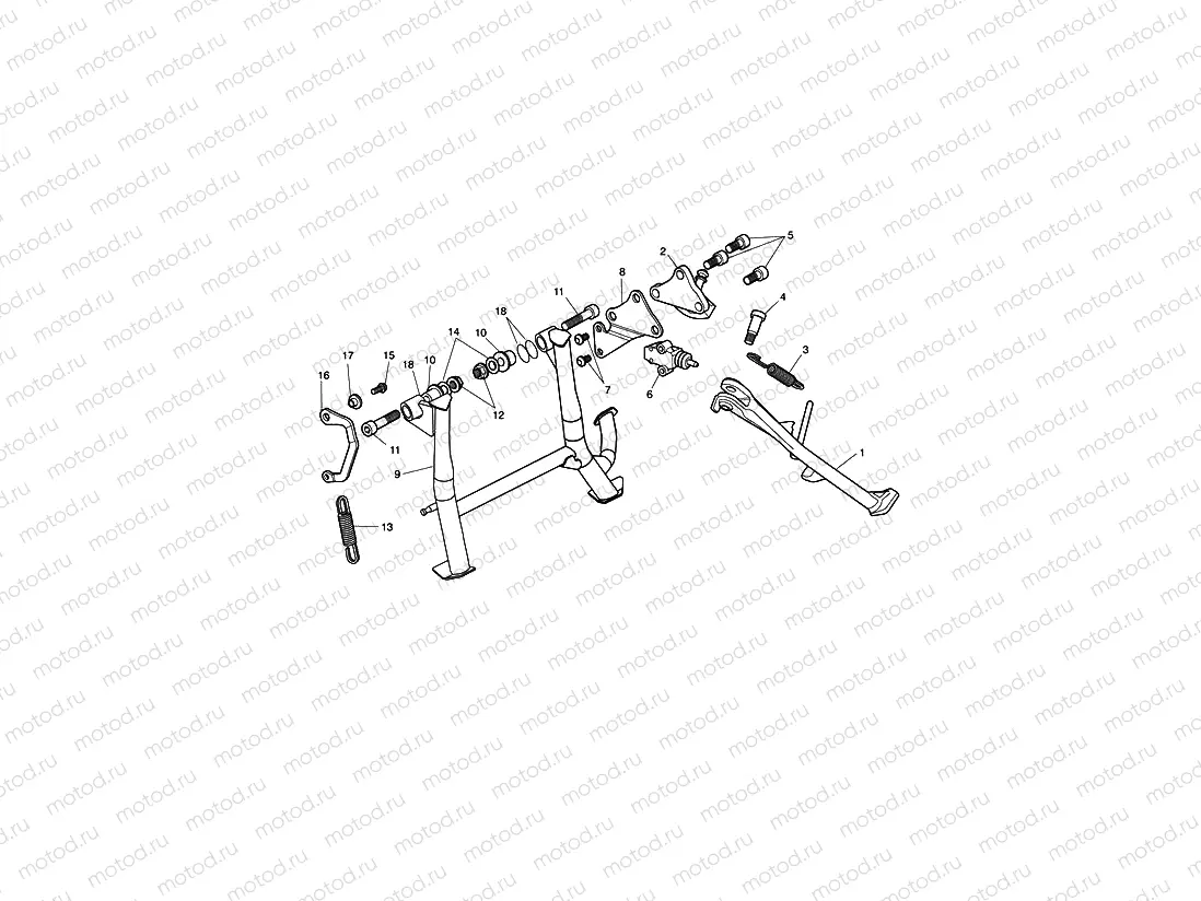Sidestand & Centrestand
