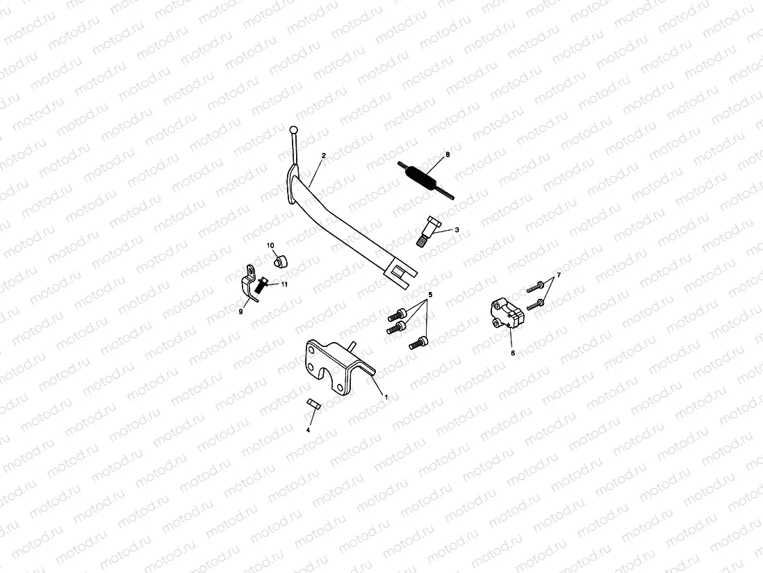 Sidestand Rocket III Classic