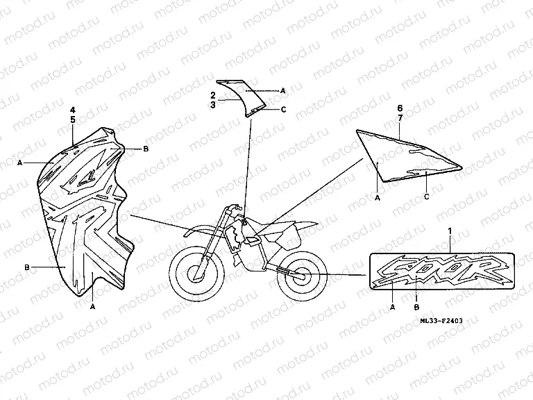 SIGN F-24-3 (CR500RS)