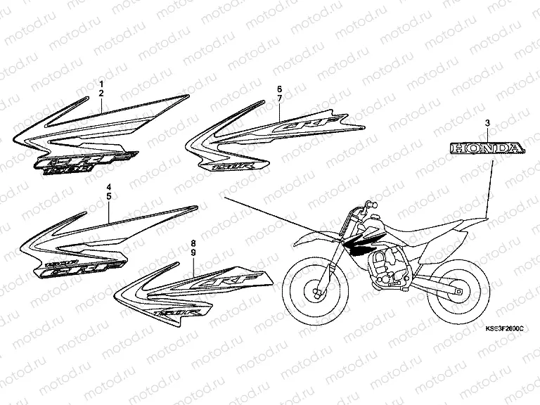 SIGN F-26 (DE, ED, U)