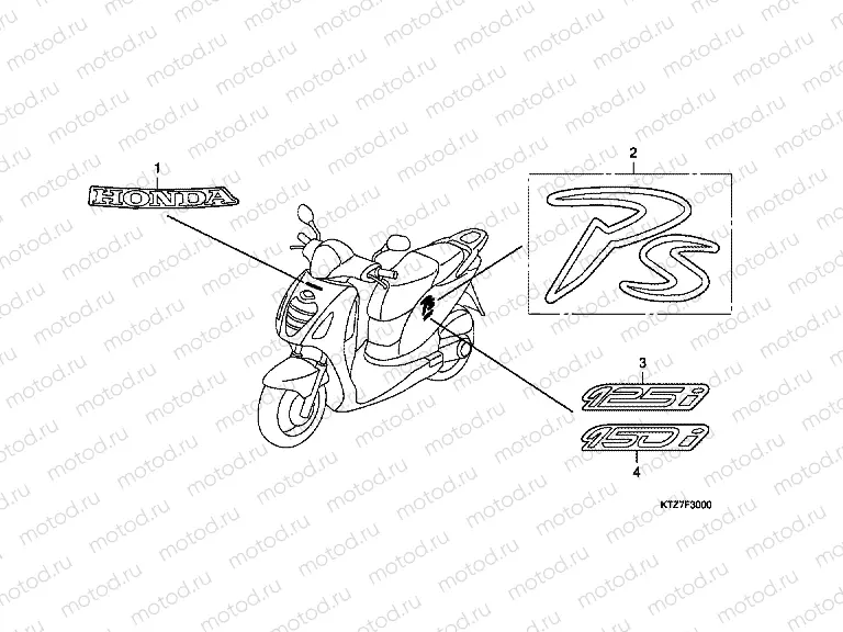 SIGN F-30 (PES125 / PES150)