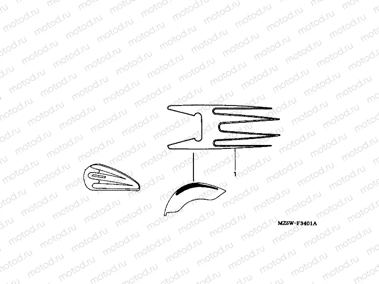 SIGN F-34-1 (VF750C2W / X / Y)