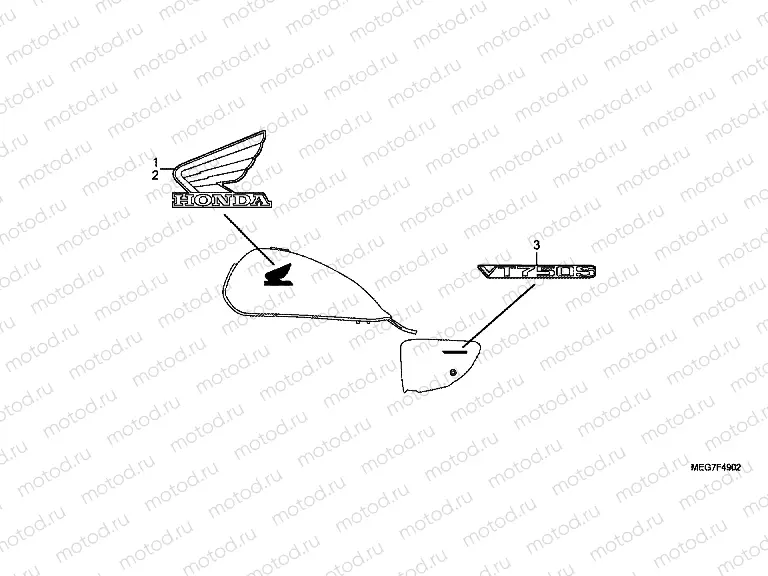 SIGN F-49-2 (VT750S)