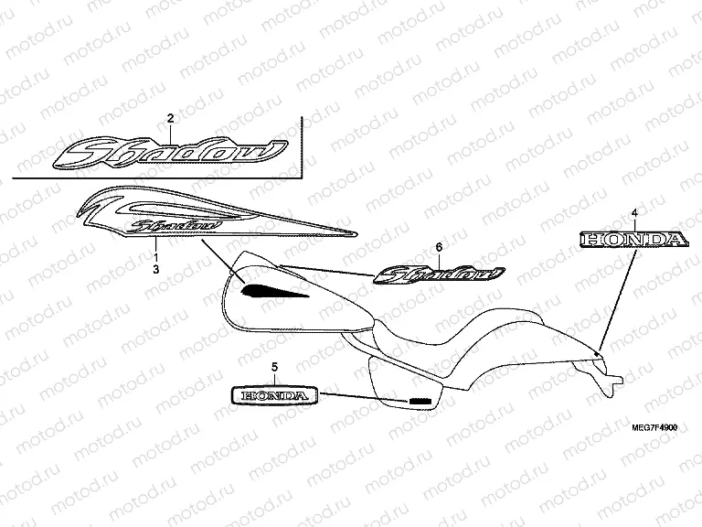 SIGN F-49 (VT750C2B / C2S)