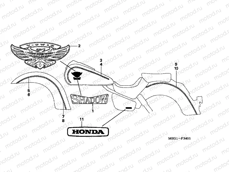 SIGNAL F-34-1 (VT750C5,6,7 / CA5,7)