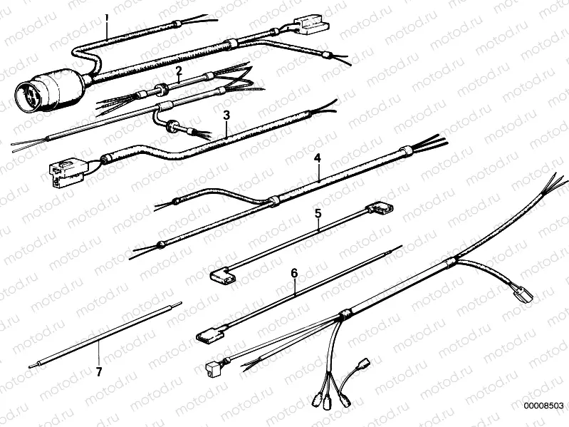 Signalling light-WIRING SET