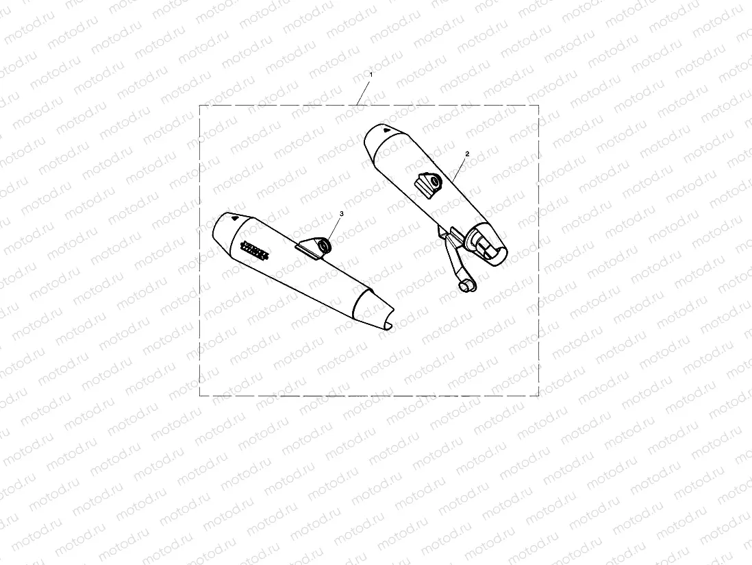 Silencer Pair, Hom, Black