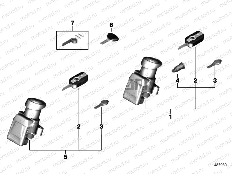 SINGLE KEY LOCKING FOR KEYLESS RIDE
