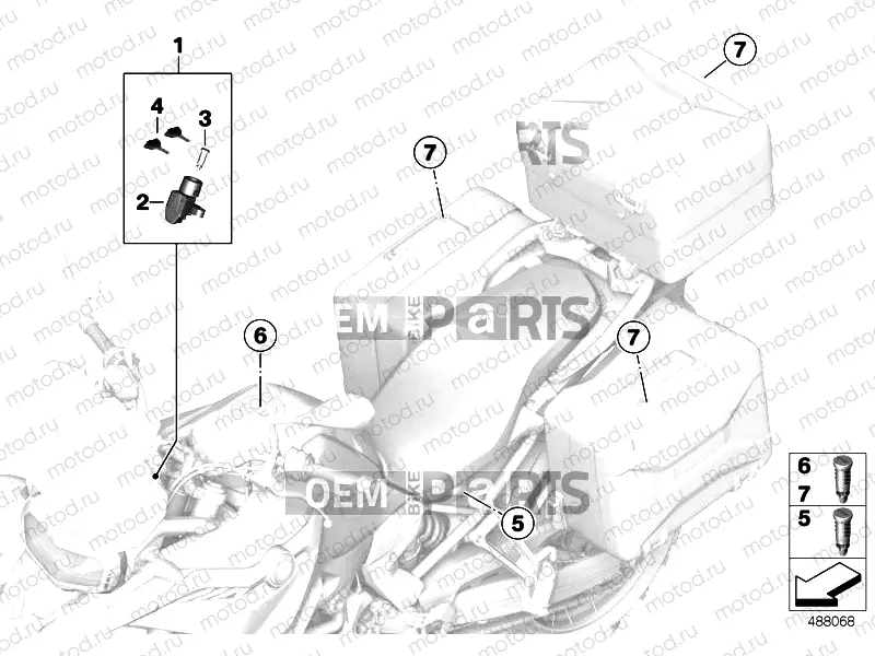 Single key locking system EWS 4