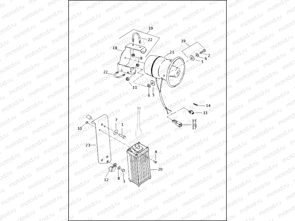 SIREN AND AMPLIFIER