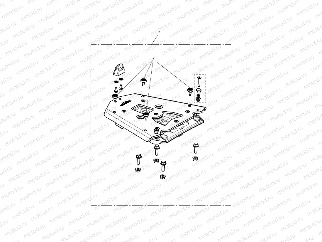 Sliding Carriage Kit Explorer Top Box