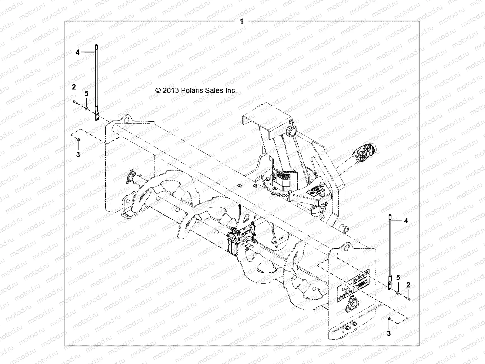 SNOW BLOWER | SNOW BLOWER, ROD INDICATOR KIT - D132M9JDJ-BLWR (49BRUTUSKITS2758)